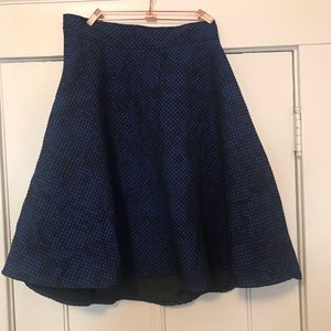 Blue/Black Skirt